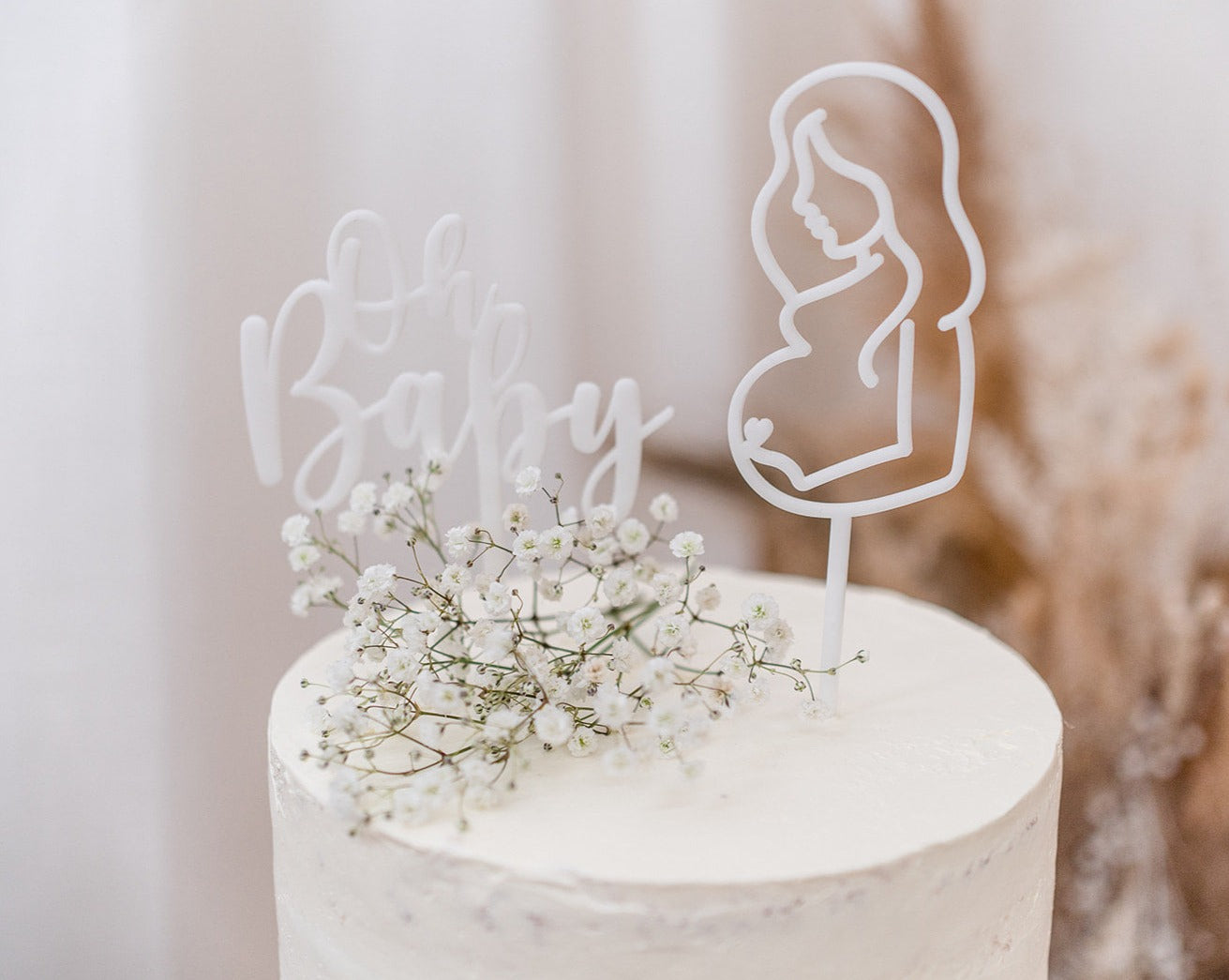 Cake Topper Oh Baby