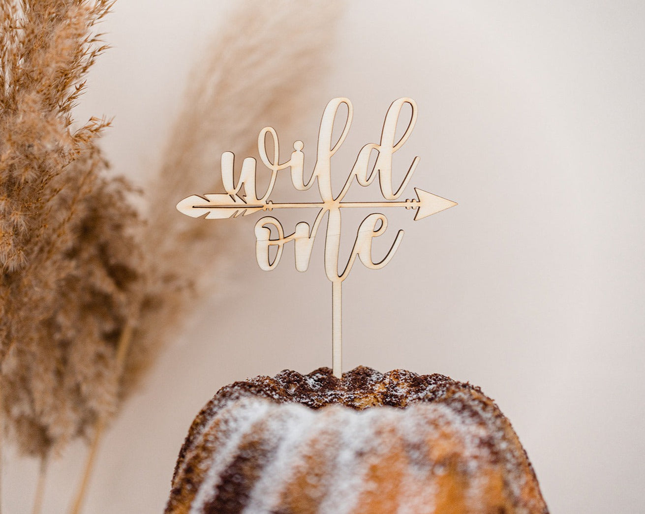 Cake Topper "wild one"