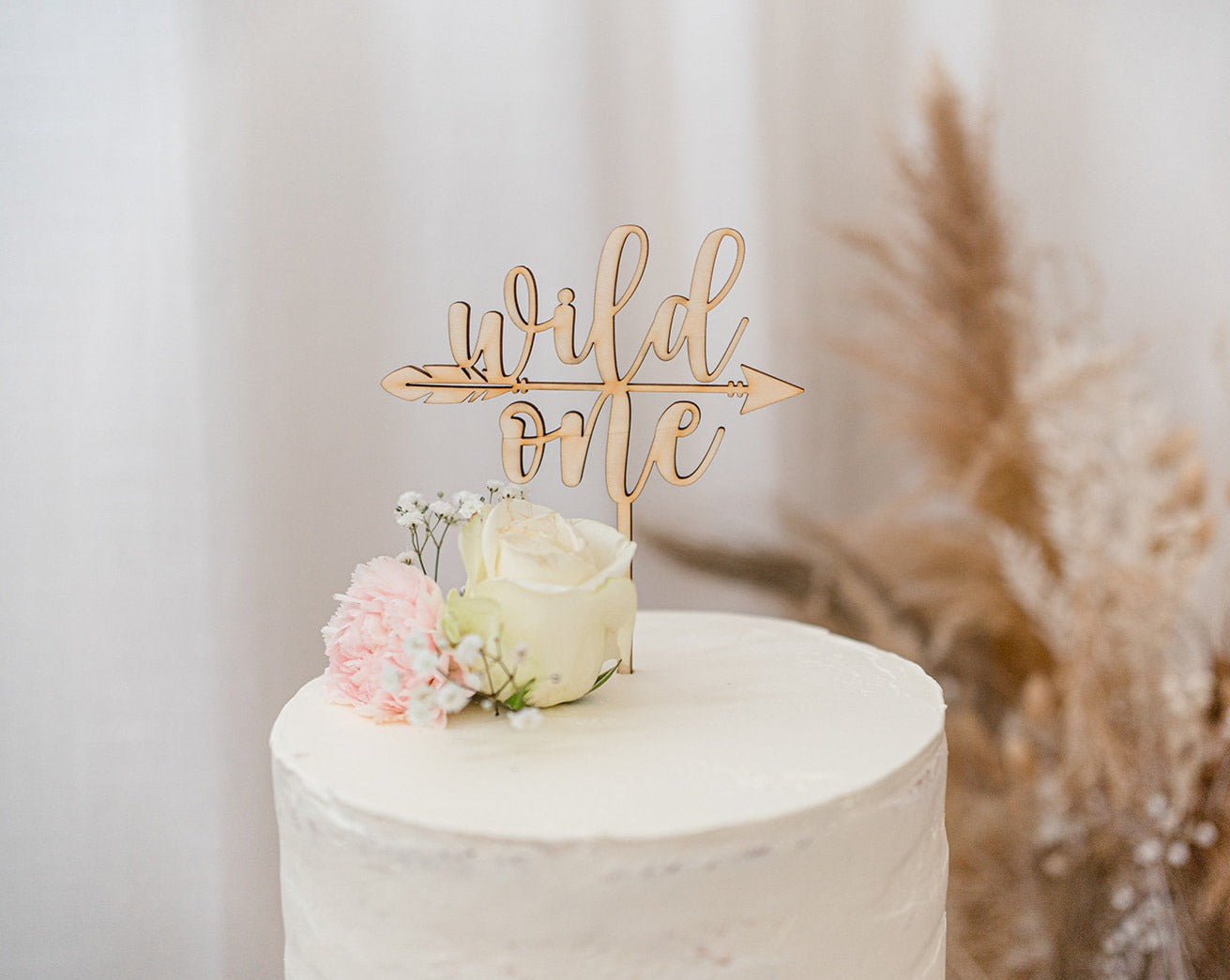 Cake Topper "wild one"