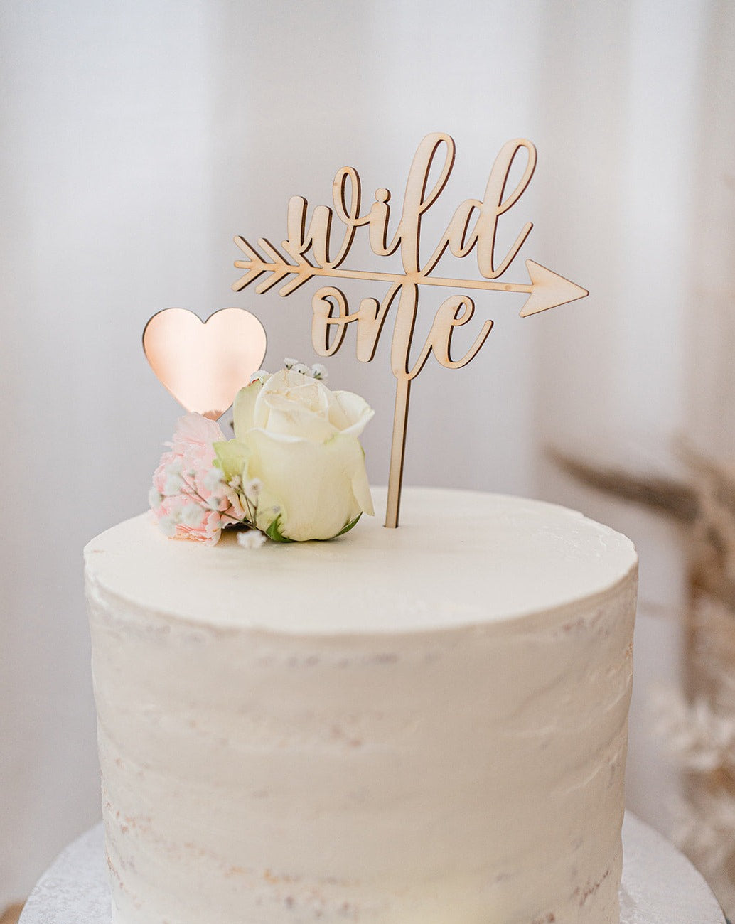 Cake Topper "wild one"