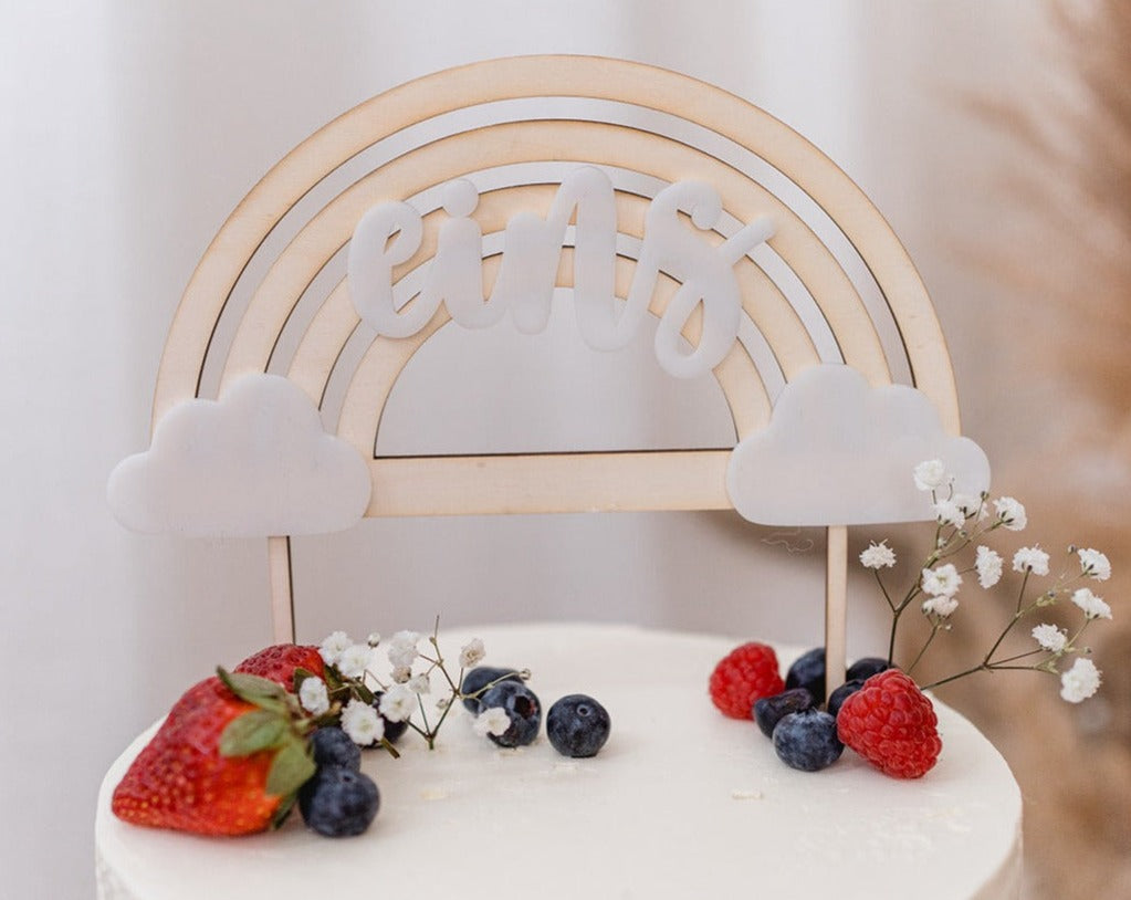 Cake Topper Regenbogen