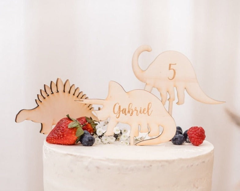 Cake Topper Dinos