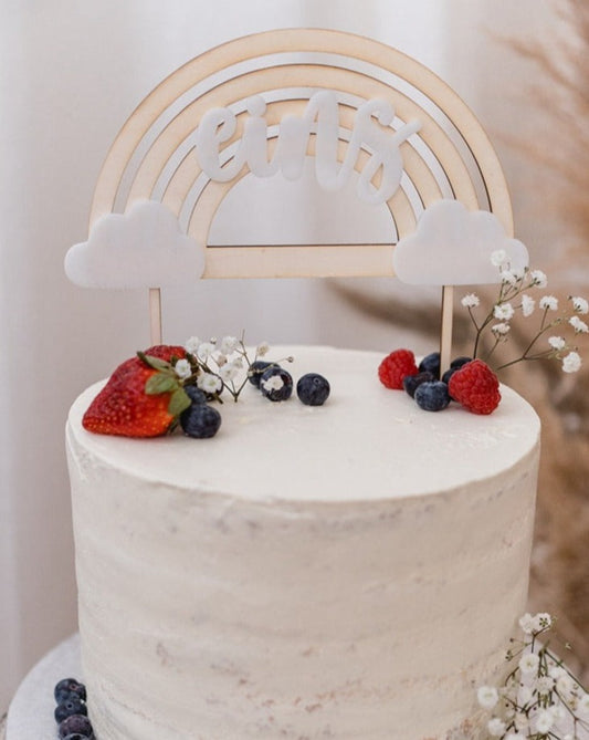 Cake Topper Regenbogen