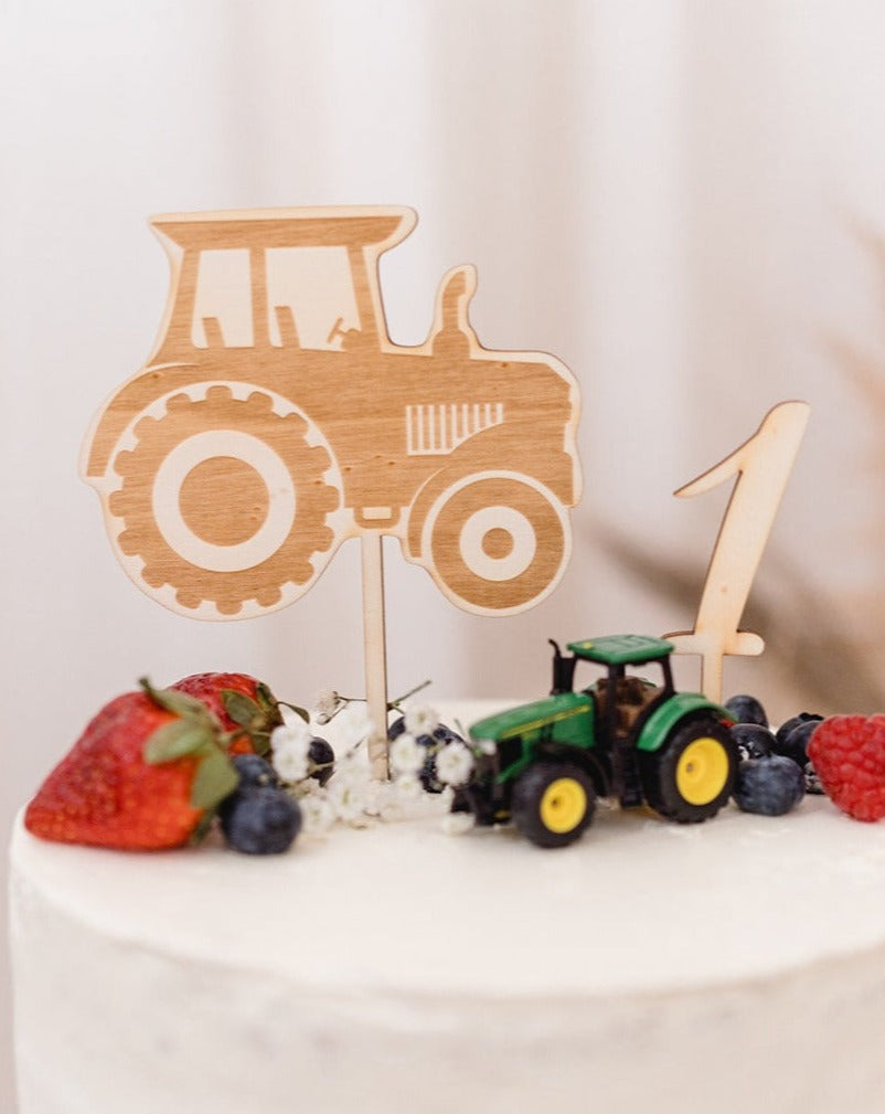 Cake Topper Traktor