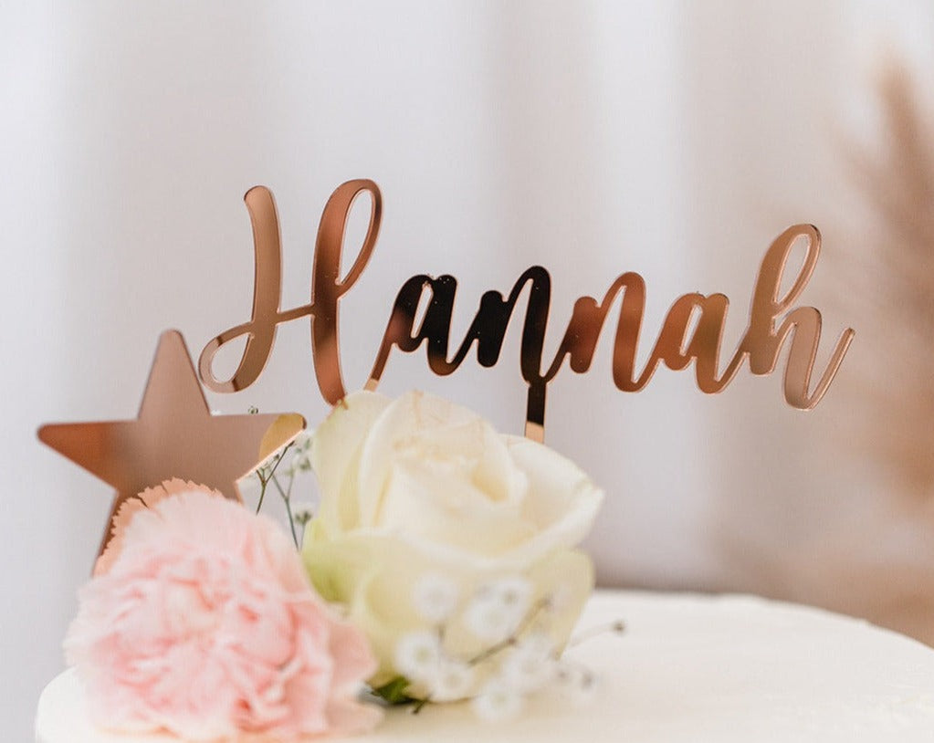 Cake Topper Name