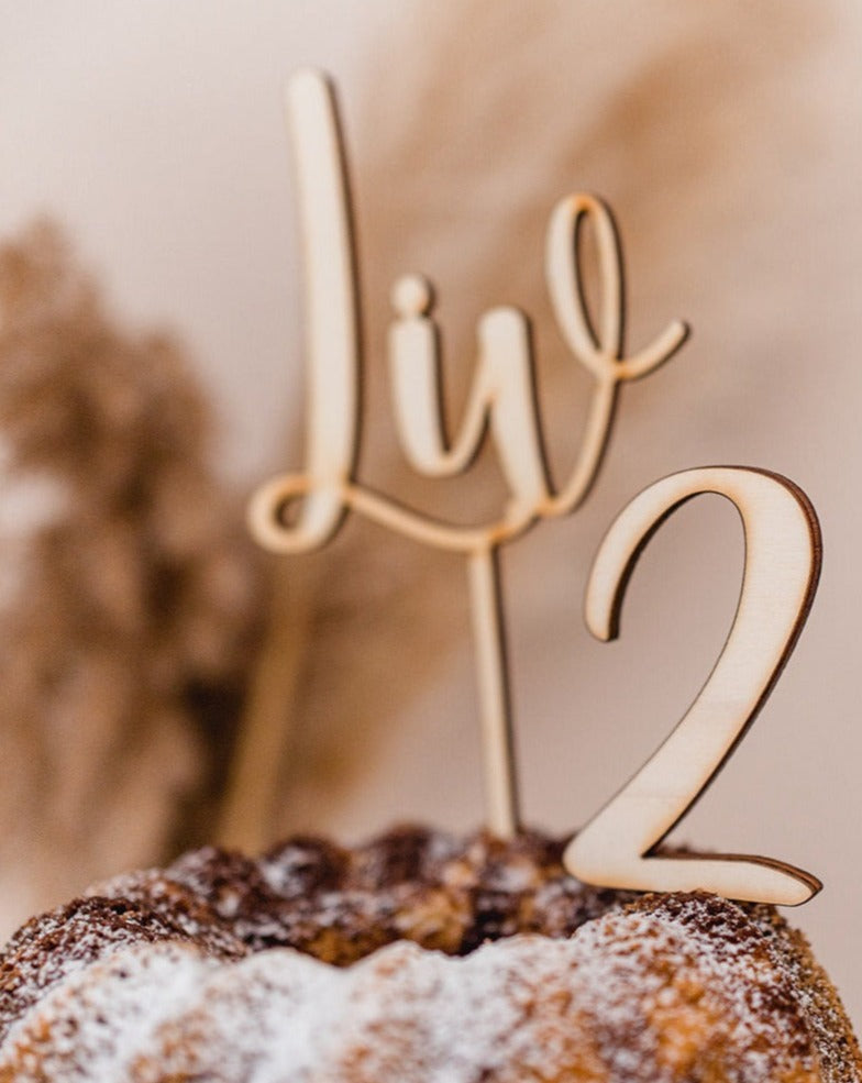 Cake Topper Name